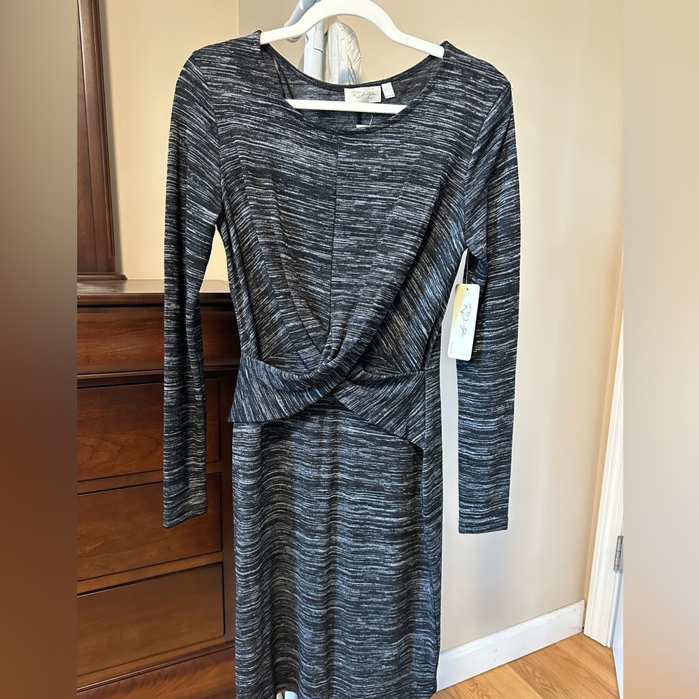 Black long sleeve dress